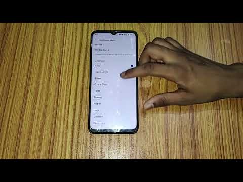 Realme Q2i me notification sound set kaise kare, How to set notification sound