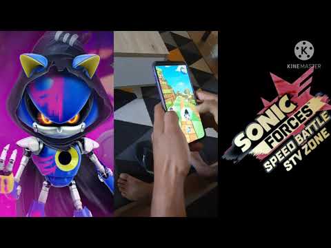 Sonic Forces Speed Battle: How I use my hands in the game