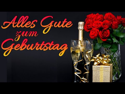 Alles Gute Zum Geburtstag für Frauen  Geburtstag Geburtstagslied Geburtstagsgrüße WhatsApp