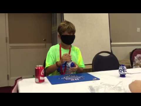 Blue Dragon Smart Egg solving - blindfolded