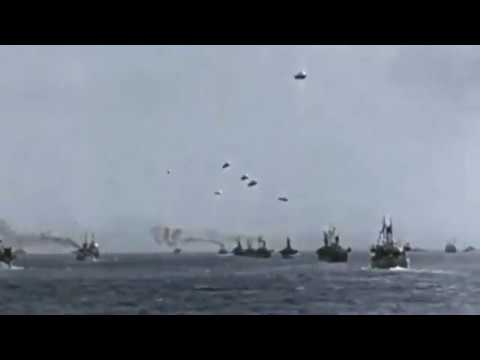 D-Day original video            Video originale dello sbarco in Normandia