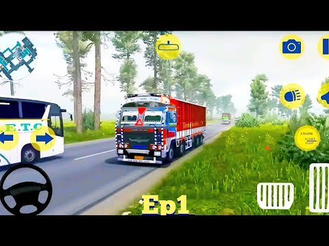 Indian Truck : Offroad Cargo Truck Simulator 2021- Android GamePlay