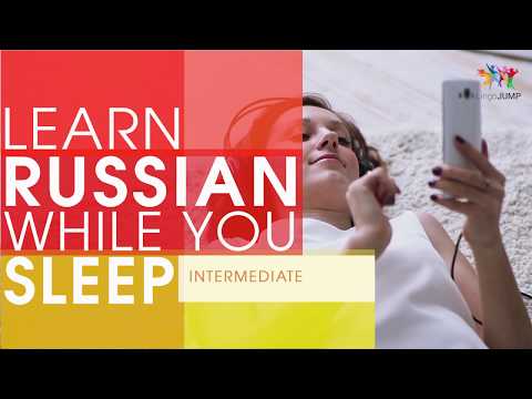 Learn Russian while you Sleep! Intermediate Level! Learn Russian words & phrases while sleeping! Video