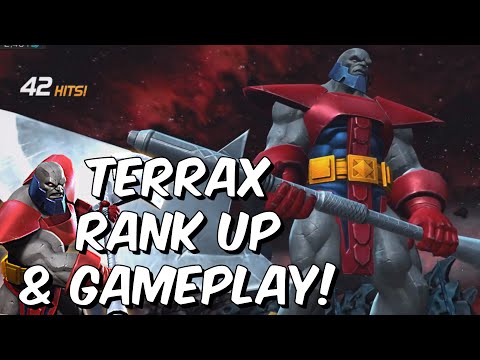 Terrax Rank Up & First Impressions Gameplay! - Marvel Contest of Champions