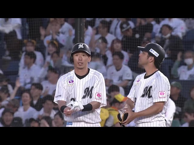 【2回裏】2試合連続の先制打!! マリーンズ・高部瑛斗 レフトへのタイムリーヒットを放つ!! 2025年5月28日 千葉ロッテマリーンズ 対 オリックス・バファローズ