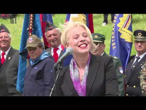 Urška Klakočar Zupančič - Zdaj zaorji, pesem o svobodi, preko logov in gozdov. (13.5.2023)