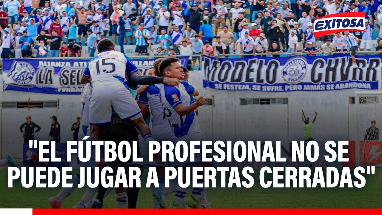 🔴🔵 Partidos profesionales necesitan de hinchas, según Óscar Paz: "No se pueden jugar sin público"