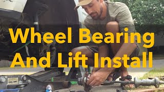 Front Wheel Bearing and Lift Kit Install: 2003-2008 Honda Pilot