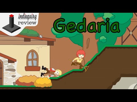 Gedaria -- Indie Game Review -- An Indie Action 2D Adventure Puzzle Game