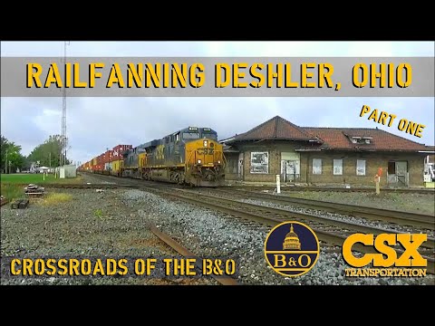 Railfanning CSX Trains in Deshler, Ohio [Part 1] (10/3/21)