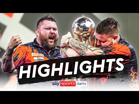 Michael Smith & Michael van Gerwen's EPIC final! | World Darts Championship Final 2023 Highlights