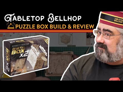 EscapeWelt Orbital Box X2 Build + Review,  watch me build a wooden puzzle box & then review the kit