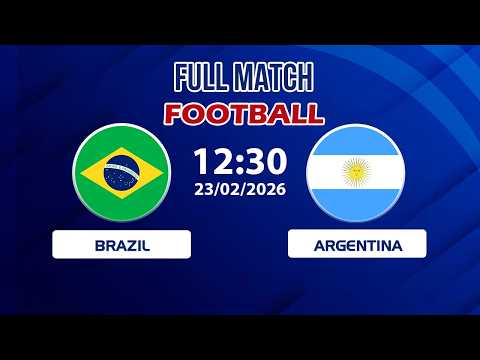 🔴 Brazil vs Argentina | An Attacking Storm Meets Iron Mentality