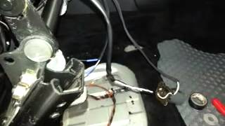 Porsche seat stuck used polarity switch for temp fix part 1