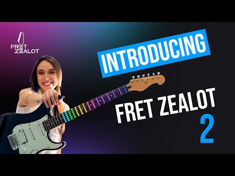 Fret Zealot 2 - Learn Guitar 5X Faster with Light!
