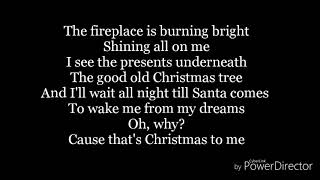 That&#39;s Christmas to me-lyrics-pentatonix