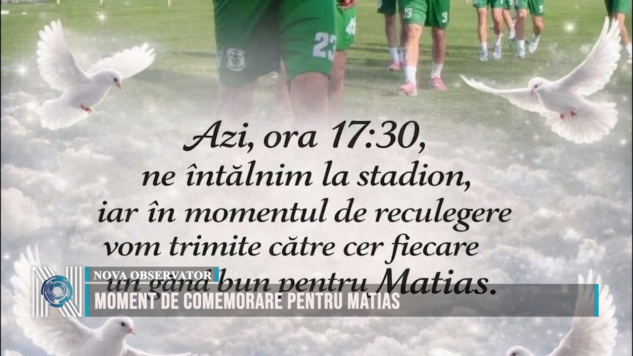 Moment de comemorare pentru Matias