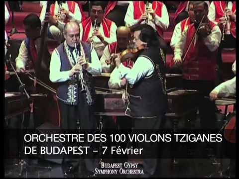 ORCHESTRE DES 100 VIOLONS TZIGANES DE BUDAPEST - Musique - Sortir à Cannes 2014-2015