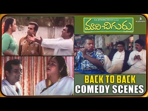 Maavichiguru Movie Back To Back Comedy Scenes | Jagapathi Babu, Aamani | SV Krishna Reddy