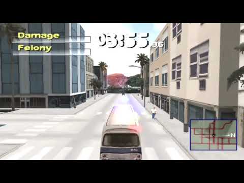 [PS1] Driver 2 - Walkthrough #23 - Rio: Bus Crush