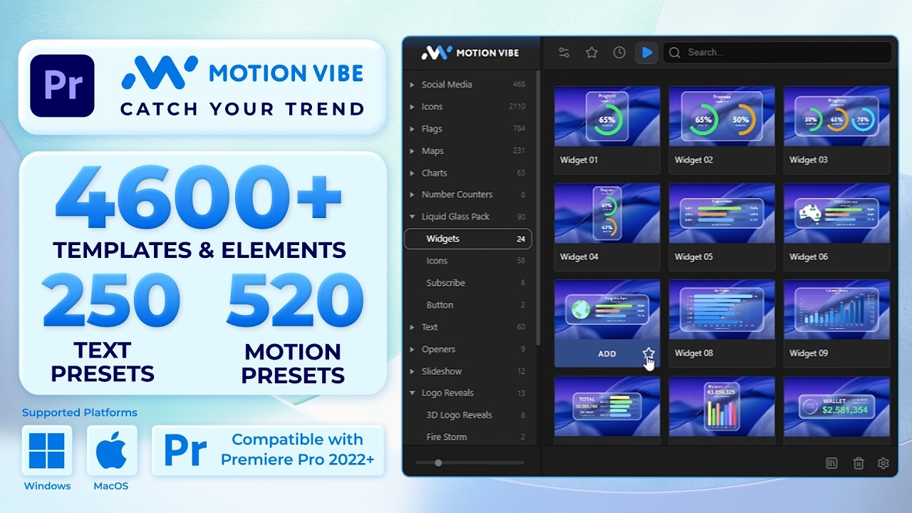 MotionVibe for Premiere Pro introduction thumbnail