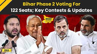 Bihar Election 2025: Phase 2 Voting For 122 Seats In Bihar Tomorrow | Key Contests And Updates
