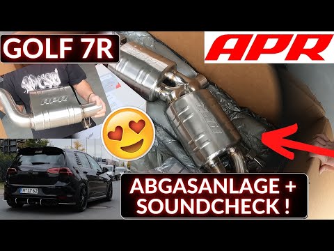 APR ABGASANLAGE (ECE) + Sound🥶 | GOLF 7R | Enneo