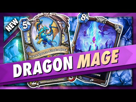 This DRAGON MIRACLE MAGE deck is gonna be broken! - Hearthstone Thijs