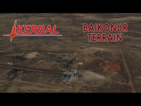 KSP 1.12 with RO - Baikonur Terrain