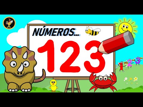 NÚMEROS 1, 2 y 3 🌀 APRENDE A CONTAR / ESCRIBIR EL 1, 2 y 3 / VIDEOS EDUCATIVOS PARA NIÑOS.