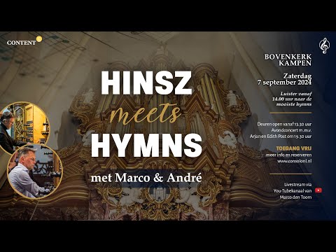HINSZ meets HYMNS - De mooiste liedbewerkingen vanuit de Bovenkerk