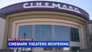 Cinemark reopens theaters in Hadley, West Springfield