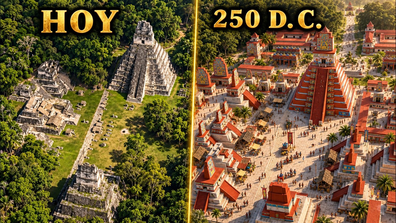 Cómo Eran Realmente las Megaciudades Mayas: la Civilización Maya