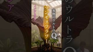 本物のウルトラQ モンスターフラワー⁉︎ #インドネシア #恐怖 #uma #古代 #伝説