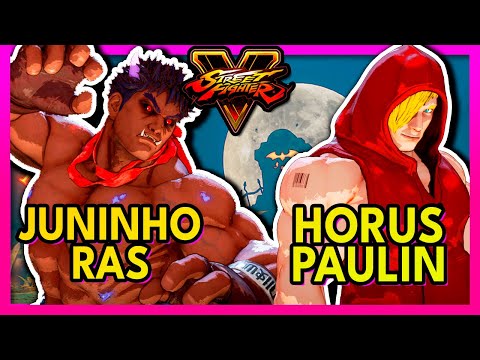 SFV 🥊 Juninho-Ras (KAGE) VS Horus Paulin (ED) 🥊 スト5  🥊 SF5 🥊 Street Fighter 5
