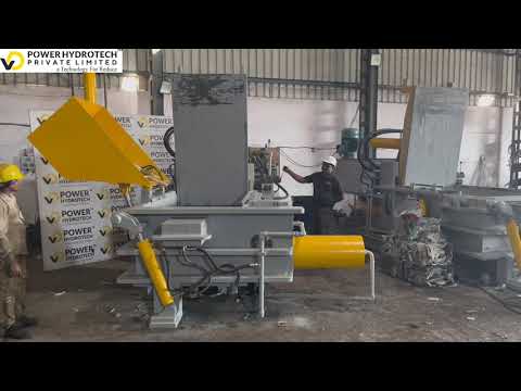 Iron Scrap Baling Press