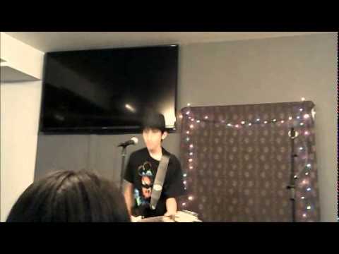 TKWTG performing Again and Again Again live at East Bay Coffee