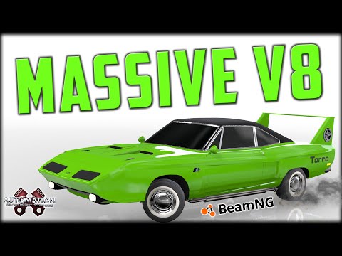 Building The Most Insane Muscle Car Ever!! Automation - BeamNG
