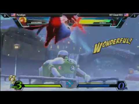 UMVC3 NorCal Regionals 2015 Top 8 Paradigm vc Cloud805
