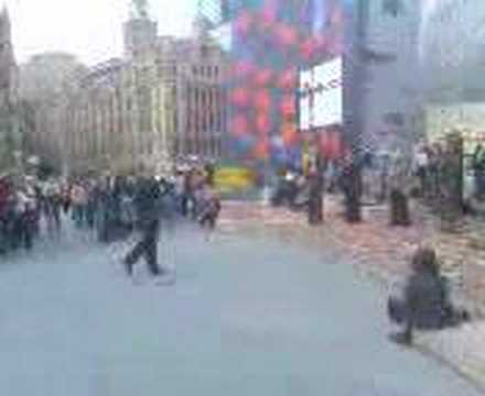 Vote the Bastards Out, Federation Square, Melbourne