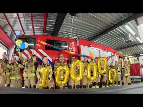 We dit It 100.000 - VOLUNTEERS DUTCH FIREFIGHTERS -