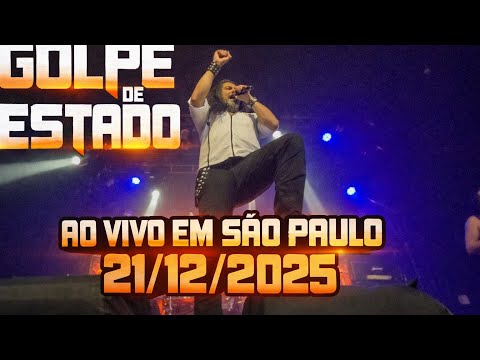 Golpe de Estado - Ao Vivo em São Paulo 21/12/2025 #rock #brasil #hardrock 