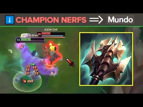That's why Riot is nerfing Mundo