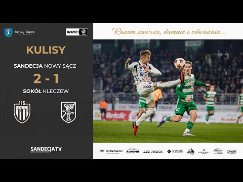 Sandecja Nowy Sącz - Sokół Kleczew 2:1 (0:1) | kulisy meczu | 07.11.2025