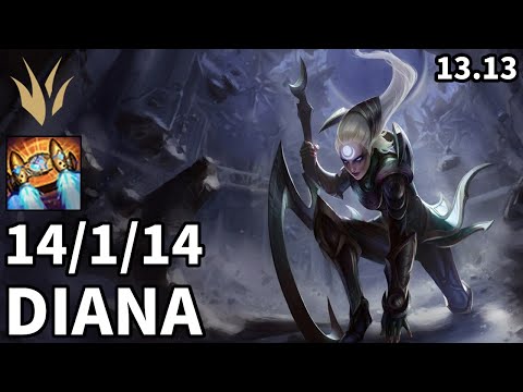 Diana Jungle vs Gwen - KR Challenger | Patch 13.13