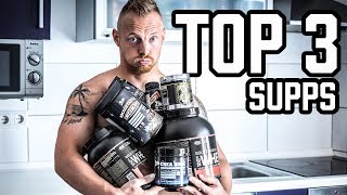 TOP 3 Supplemente für ANFÄNGER | Das ist meine Empfehlung für Nahrungsergänzungsmittel