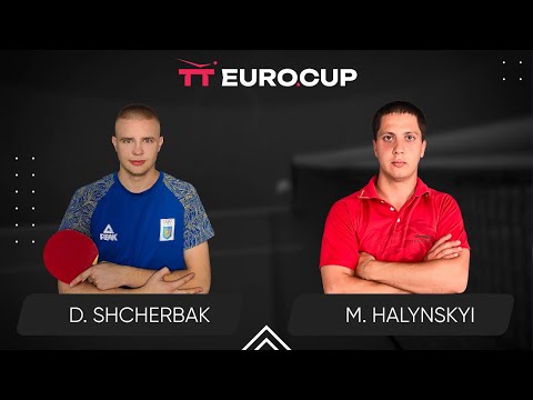 09:55 Denys Shcherbak - Mykola Halynskyi 15.12.2023 TT Euro.Cup  Ukraine Star. TABLE 3