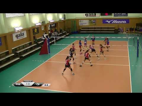 VK ČB vs. PVK Olymp Praha - extraliga juniorek 9.kolo