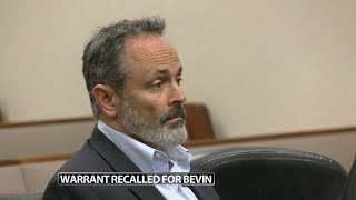 Arrest warrant recalled for former Kentucky Gov. Matt Bevin