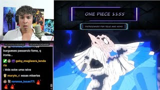 GENNIN REAGINDO A MORTE DE SATURN| EGGHEAD| ONE PIECE EP 1155